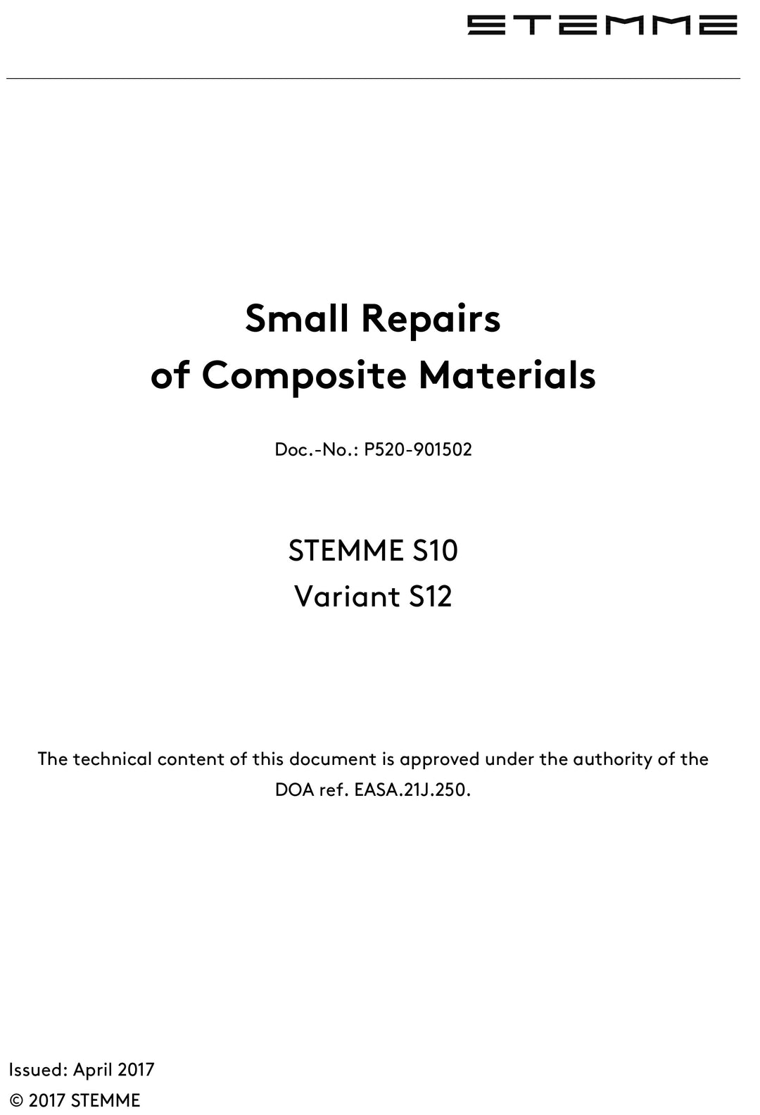 S12 Composite Repairs Manual