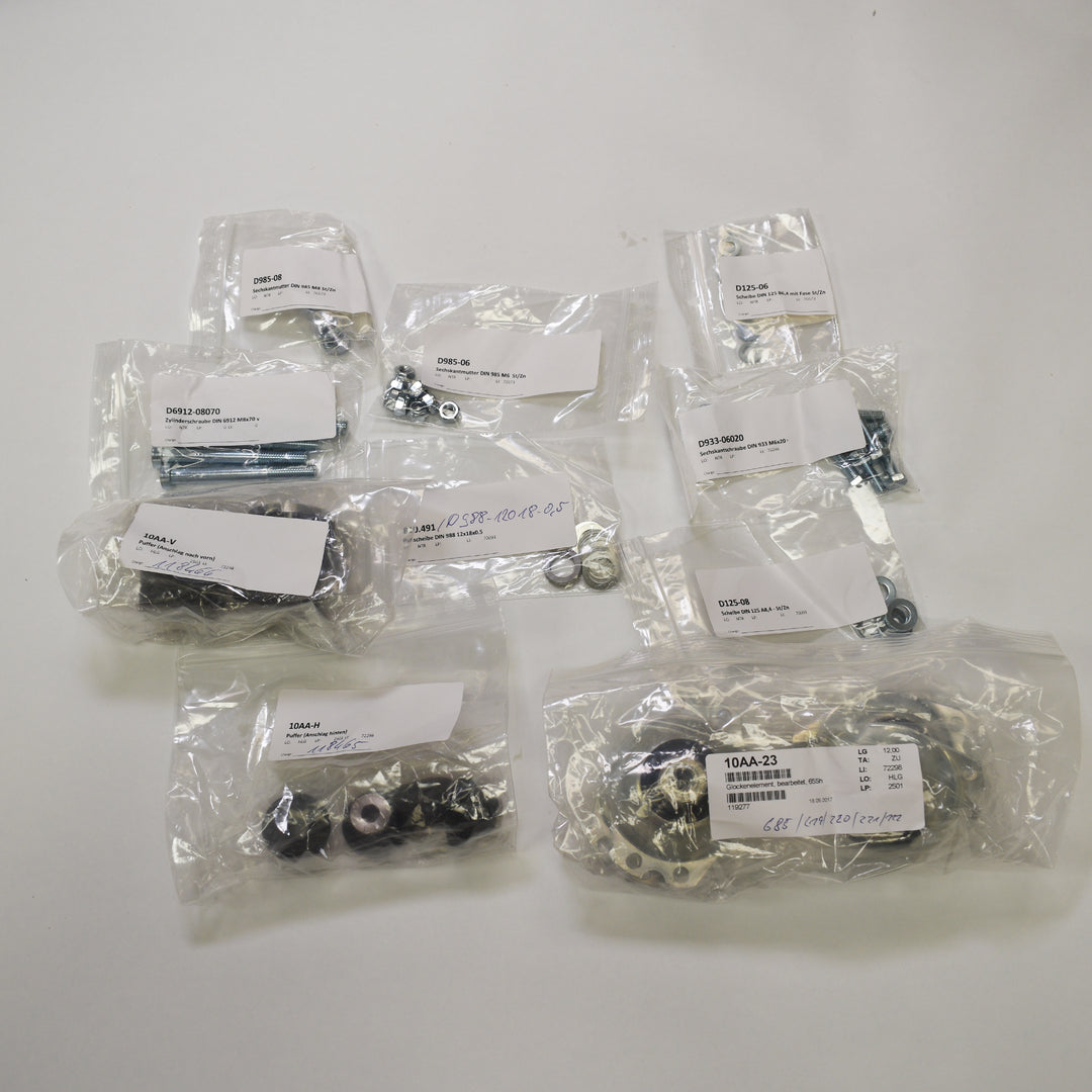 Replacement Kit Gear Suspension 12Y; S10-V